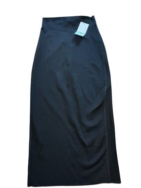 Zara Black High-Waist Maxi Skirt - Sleek Pencil Silhouette size M